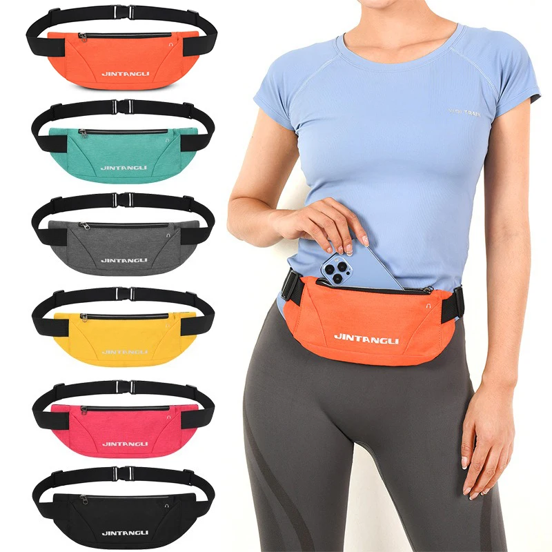 

Running Belt Waist Fanny Pack Phone Holder Workout Pouch for Walking Hiking Waist Pack for Workout, Money Belt, Running Gear