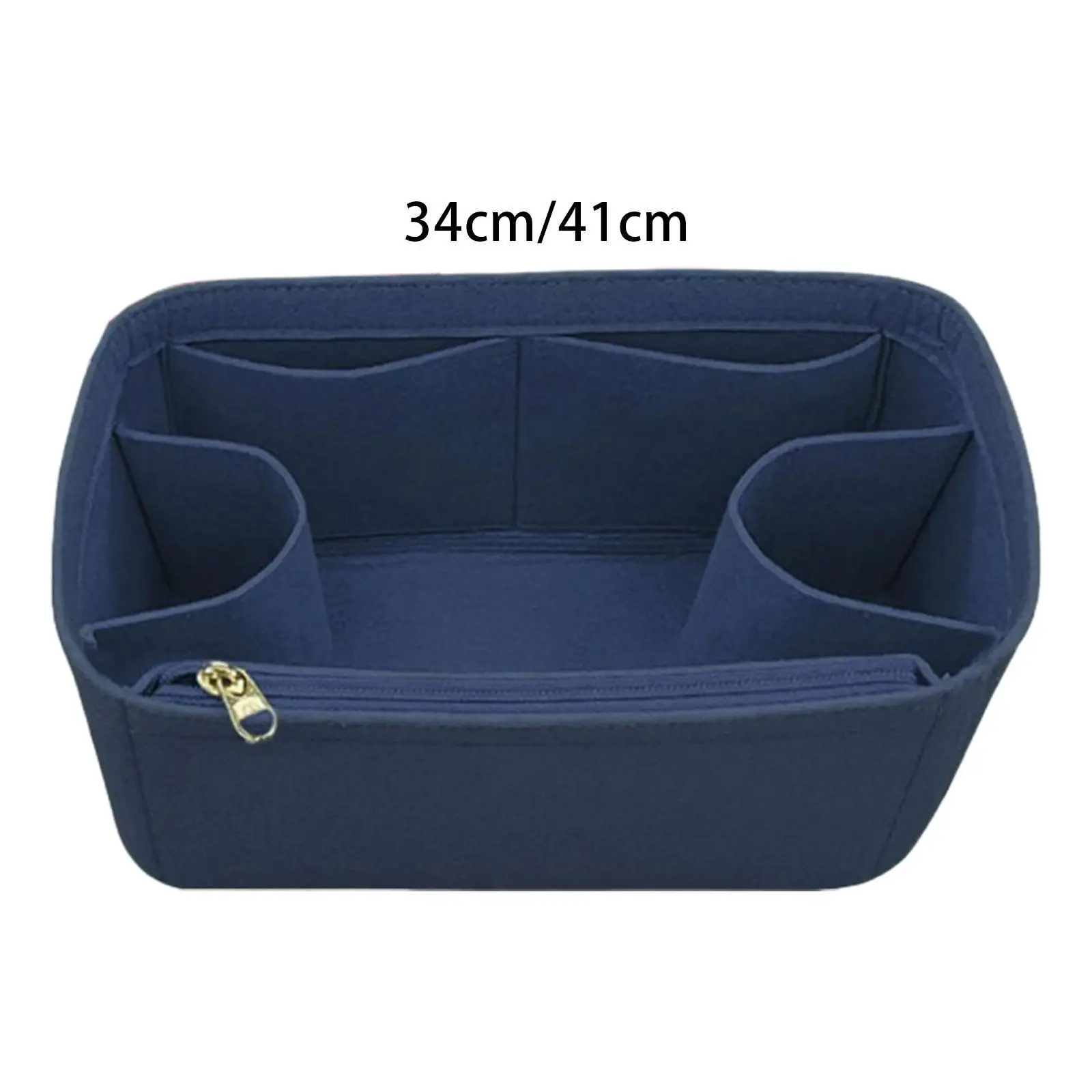 

Purse Organizer Insert Shaper Pockets Container Makeup Bag Cosmetic Bag