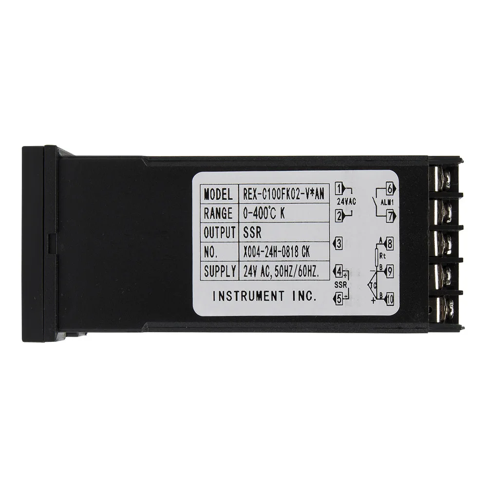 REX-C100 24V thermocouple RTD input 1 alarm temperature controller relay SSR output (not include SSR)