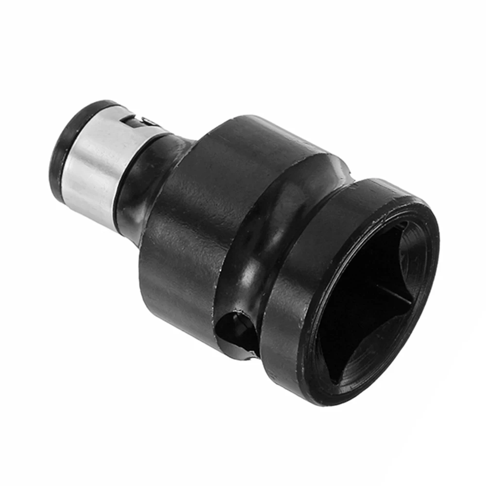 Adapter Socket Ratchet Torque Wrench Adapter 1/2 Inch Square to 1/4 Inch Hex Ratchet Socket Converter Universal Adaptive Wrench