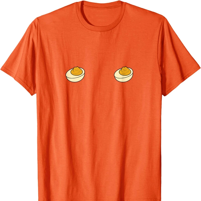 أنا فقط هنا من أجل البيض الشيطان مضحك زوجين مطابقة القطن تي شيرت عادية شعبية لينة مريحة مضحك الشارع زوجين تيز #5