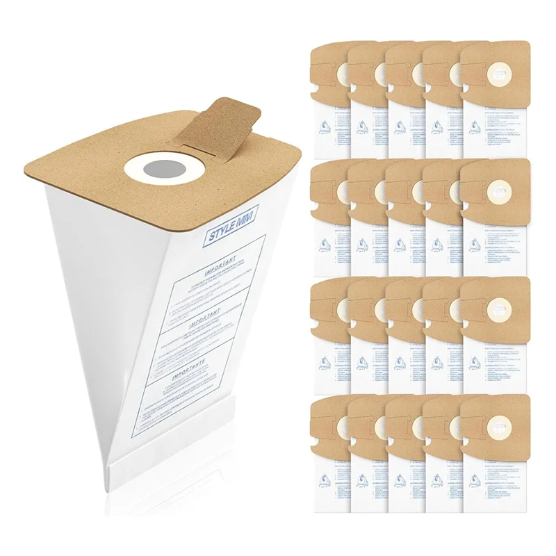 

Пакеты для пылесосов YLS-20 Pack Style Mm, совместимые с пылесосами Eureka Style Mm, Eureka Mighty Mite серий 3670 и 3680.