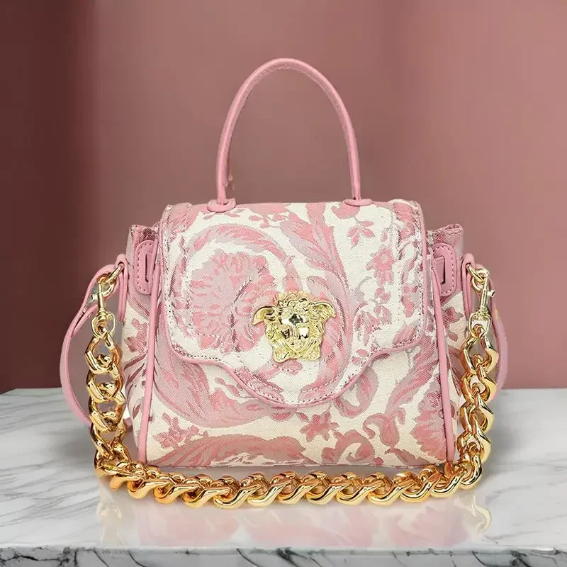 Artisan Couture Maßgeschneiderte Damenhandtasche Luxus Vintage Leder Umhängetasche High End Schultertasche