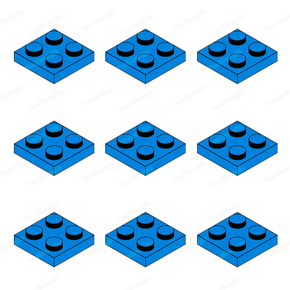 3022 بنة 2x2 نقاط أجزاء اللوحة المنخفضة Moc اكسسوارات نموذج أرقام مشاهد سلسلة عسكرية مكون هدايا الطفل لتقوم بها بنفسك اللعب