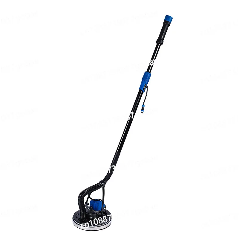 

9-дюймовая 225-мм шлифовальная машина с самоклеящейся наждачной бумагой, длинной ручкой, для полировки стен, беспыльная, с функцией самовсасывания пыли