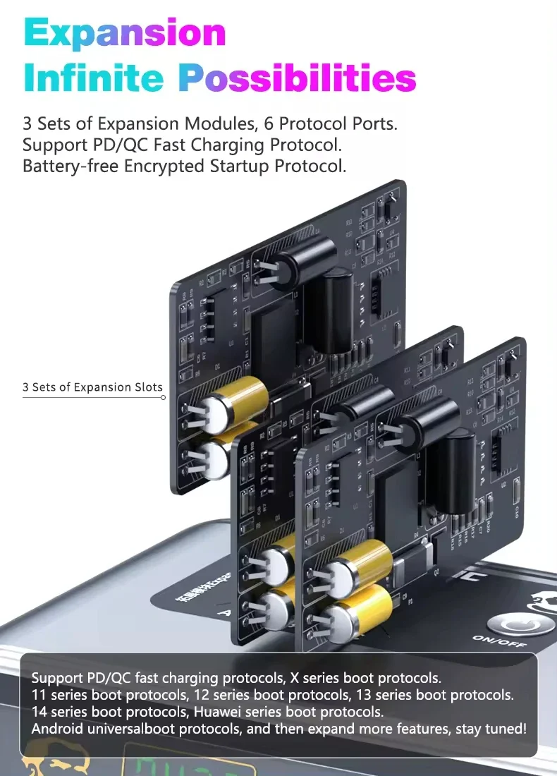 Imagem -05 - Mechanic-dc Regulado Power Supply Expansão Interface Iot Inteligente Fonte de Alimentação de Diagnóstico Digital Fonte de Alimentação Ajustável