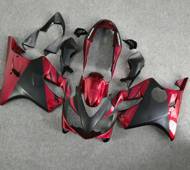 

NEW ABS Fairings Kits Fit For CBR600 F4i 2004 2005 2006 2007 04 05 06 07 Bodywork Set Custom Black Red