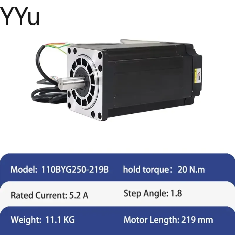 for Nema 42 110mm Hybrid Closed Loop Stepper Motor with Encoder and Driver Kit 20Nm for CNC Machine Tools Automation
