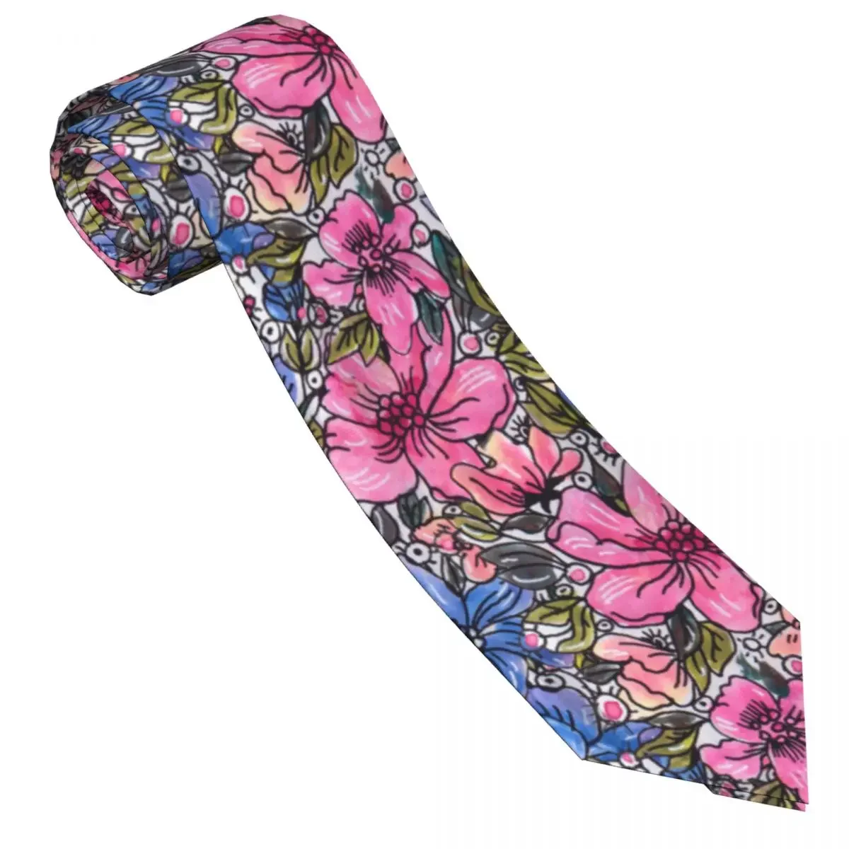 

New Floral Elegant Tie Flower Paisley Classic Elegant Neck Ties For Unisex Adult Wedding Quality Collar Tie Necktie Accessories