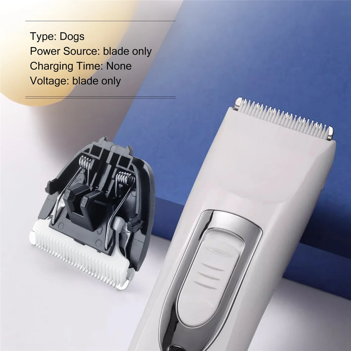 Pet Hair Trimmer Cutter Head Ceramic Blade Compatible for CP3100 3180 7800 7900 8000 Grooming Clipper Replacement Knives