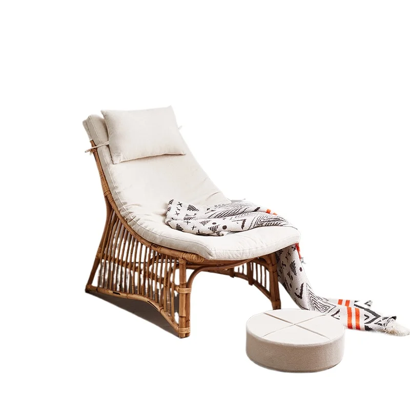 

Индонезийские растения для отдыха, кресло из ротанга ваби-саби ветер B & B, одноместный диван-кресло для балкона