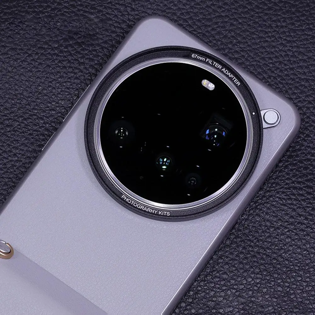 Адаптер объектива 67 мм для комплекта фотосъемки Xiaomi 15 Ultra, рамка-адаптер, бленда, устойчивая к царапинам пылезащитная крышка