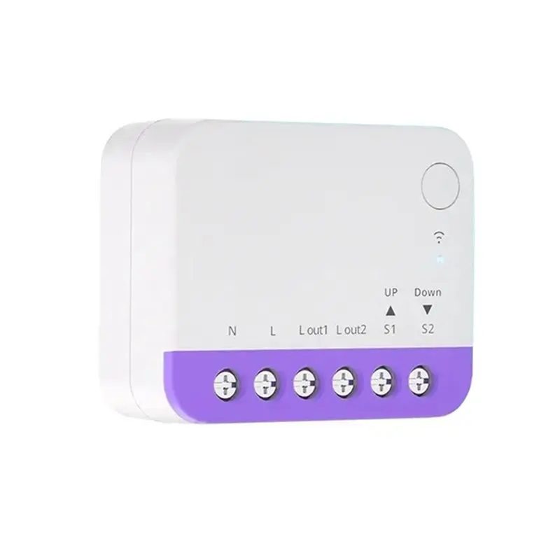 

【НОВИНКА!】 Умный Wi-Fi выключатель для рольставней MINI-RBS Matter с дистанционным управлением через приложение для штор и жалюзи, совместимый с HomeKit и голосовым управлением Alexa