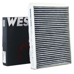 For Ford Mustang 2.3T 3.7L GT/GT350R 5.0 5.2 S550 2014- Activated Carbon Cabin Filter FR3Z19N619A MK9545