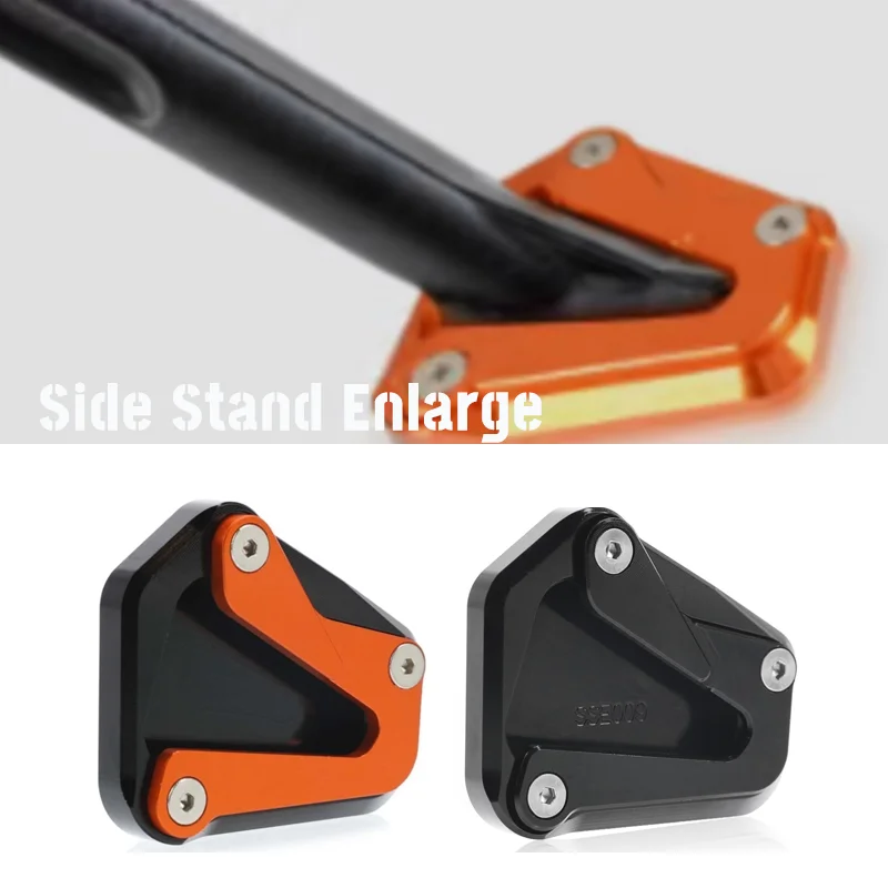 

For 890 Duke 790 Duke L 2020-2021-2022-2023 Motorcycle Kickstand Foot Side Stand Extension Pad Support Plate Enlarge Accessories