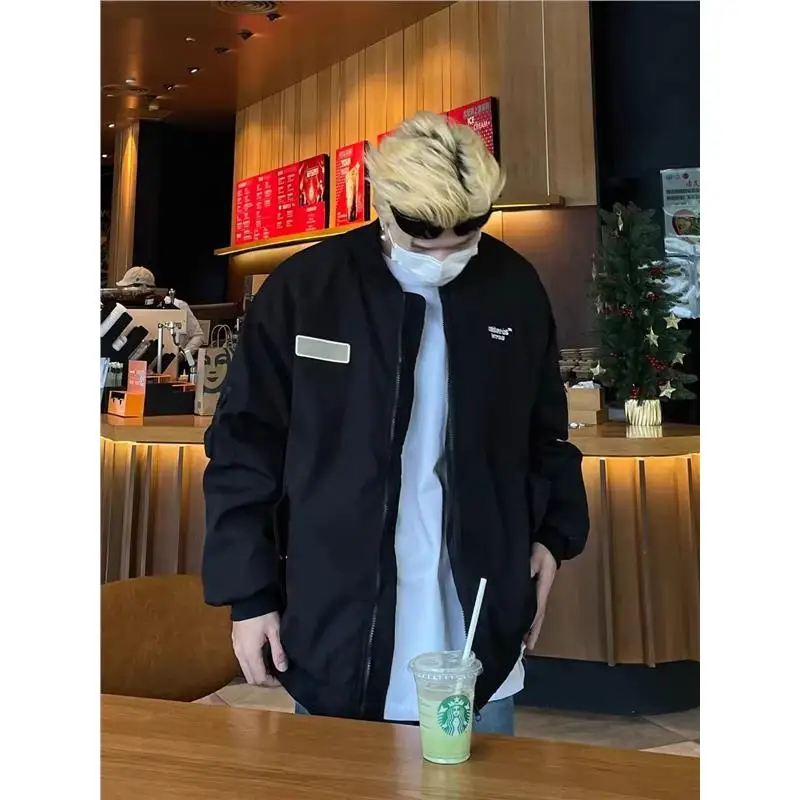 

Мужская повседневная верхняя одежда больших размеров 300 Pou Jaet в американском ретро-стиле пилот, осенняя, модная, трендовая, молодежная