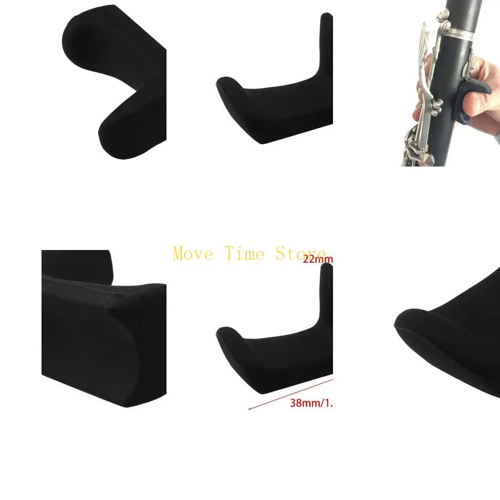 

92ME Rubber Clarinet Thumb Rest Oboe Finger Rest Cushion Ergonomic Clarinet Oboe