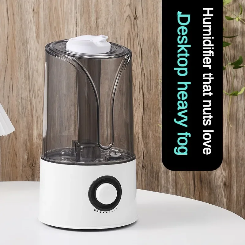 Ultrasonic household humidifier, regular large-capacity double-spray LCD air intelligent atomizing humidifier