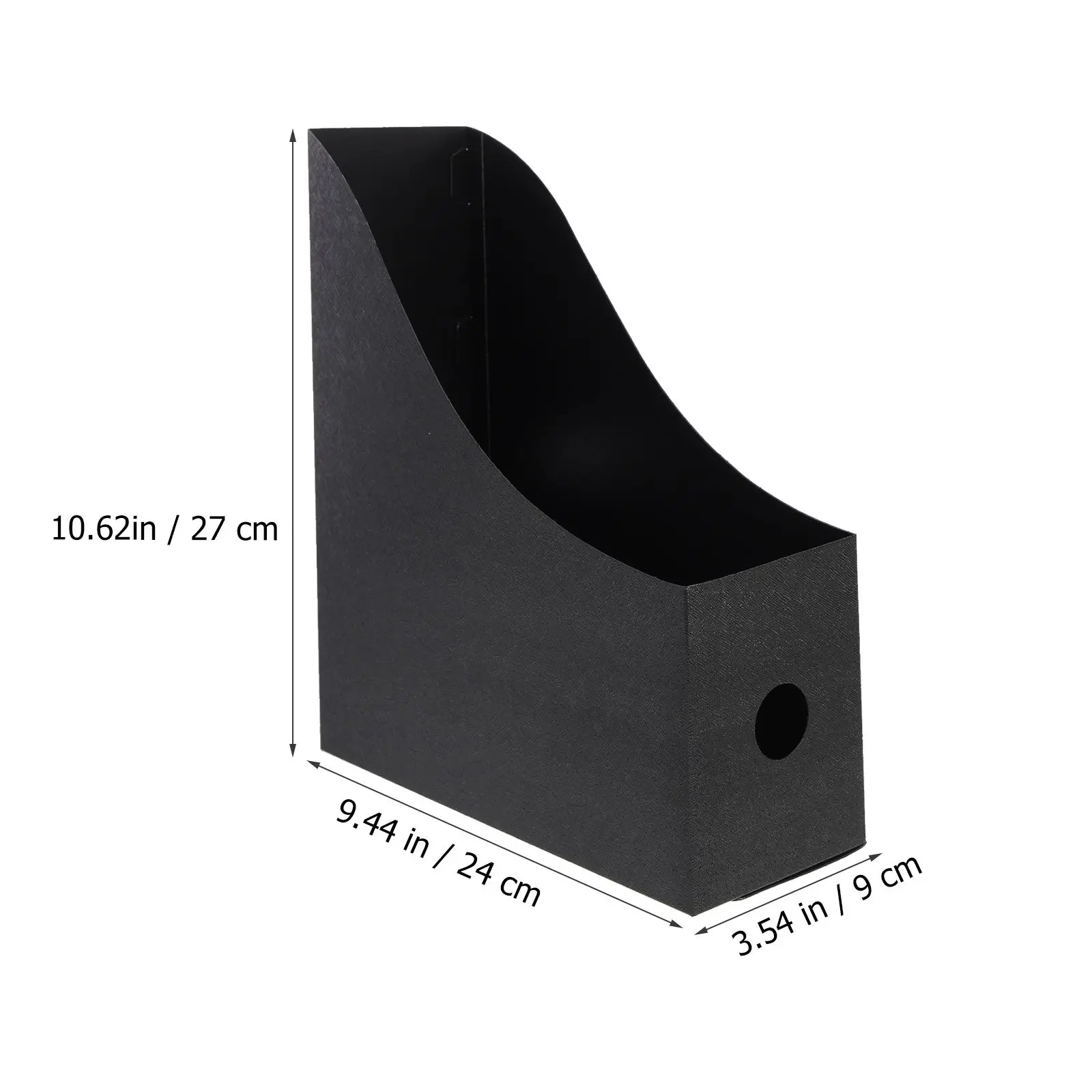 File Rack Organizer Desk Office Supplies Paper Stacker Bins Folder Polypropylene Practical Easy Use File Organizer