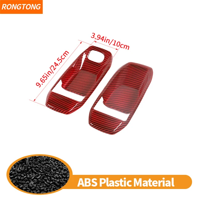 Car Inner Door Handle Bowl Decoration Cover Trim Stickers for Jeep Wrangler JL Gladiator JT 2018-2023 Interior Accessories