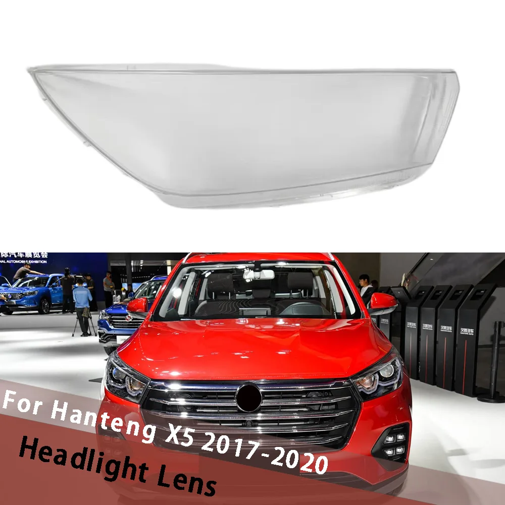 

For Hanteng X5 2017-2020 Transparent Lampshade Headlamp Lampcover Cover Lamp Housing Shade Headlight Shell Lens Plexiglass