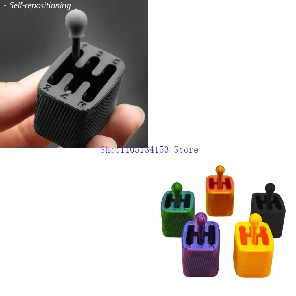 hg89 Manual Gear Shifter Keyring Novelty Toy Unique Automotive Decors Gear Shifter Keychain For Gifts And Daily Use