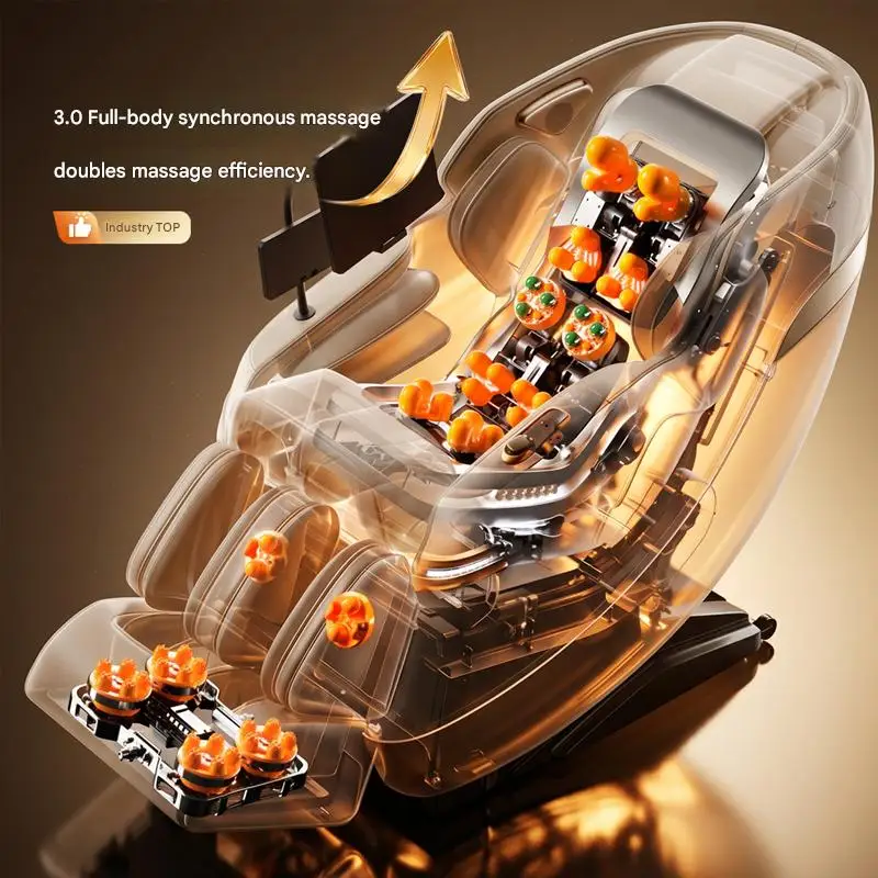 VCT New Design Full Body Zero Gravity 8d Fixed Roller Cheap Price Electric Massage Chair With Foot Head Massage
