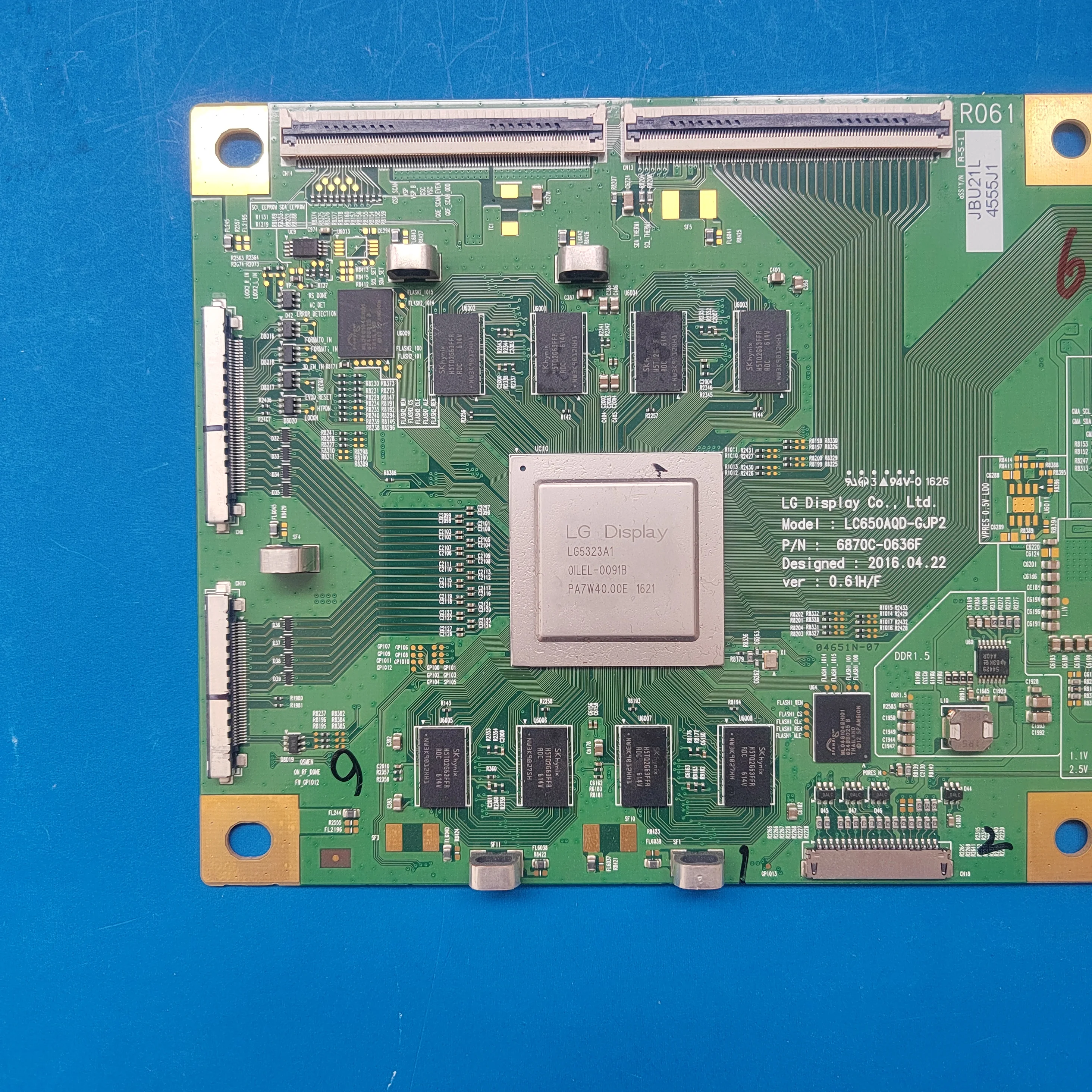 Good Working T-CON For LG TV 6871L-4555J 6871L-4555D 6871L-4555G 6870C-0636F OLED55B6P OLED55C6P OLED65B6P Logic Board