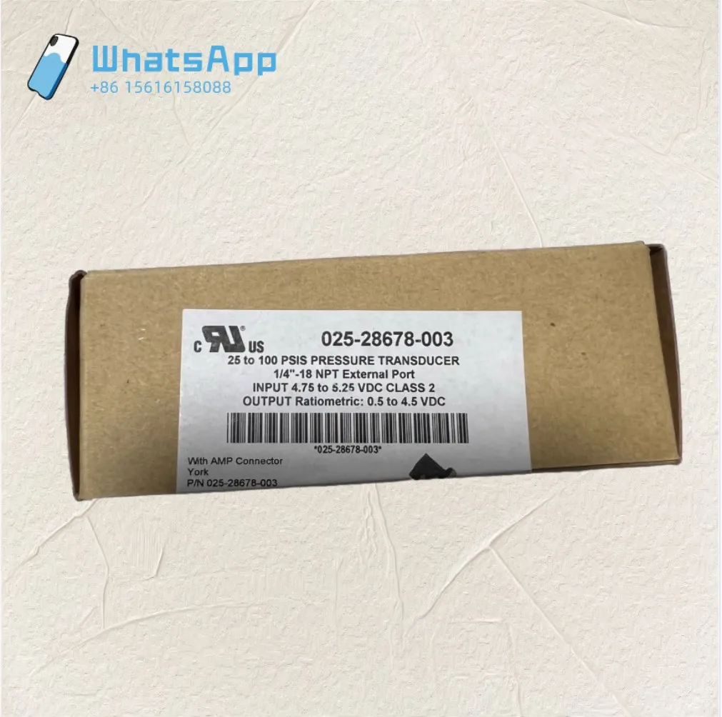 025 28678 003 York Johnson Pressure Sensor 02528678003 025-28678-003 P499RDAT526