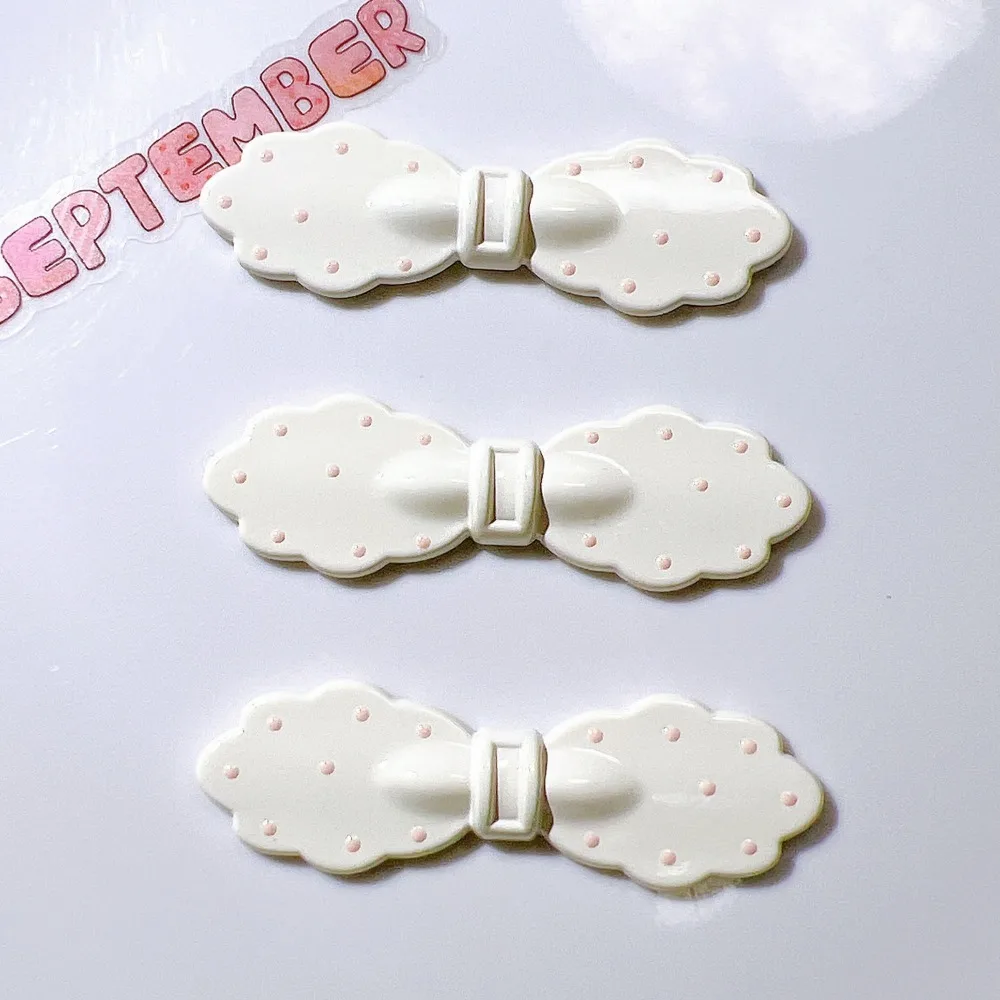 10pcs Mini Kawaii Resin Butterfly Bow Flat Back Cabochons Scrapbook Diy Party Hairpin Accessories Home Decoration Craft