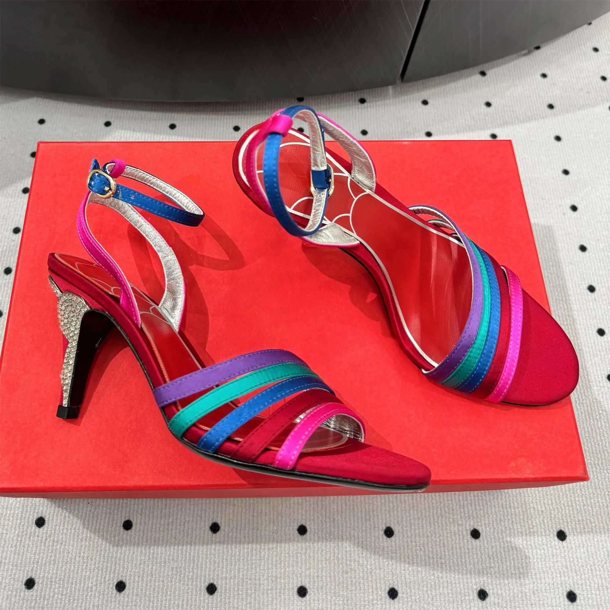 2026 New Arrival British Style Genuine Leather Round-Toe Woman Loafers Mules Metal Decora Mary Janes Oxfords Zapatos De Mujer