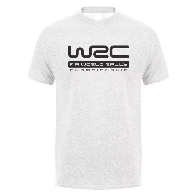 2026 Summer New Model World Rally Championship WRC Cotton Hot Sale Unisex T-shirt Fashion Oversized Neck Men T-shirt Street Y2K