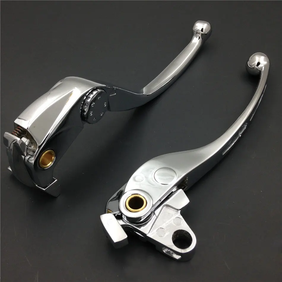 عتلات مقبض دواسة فرامل لهوندا CBR1000RR 2004-2007 05 06 / CB 1000R 2008-2014 دراجة نارية الخام أسود / كروم