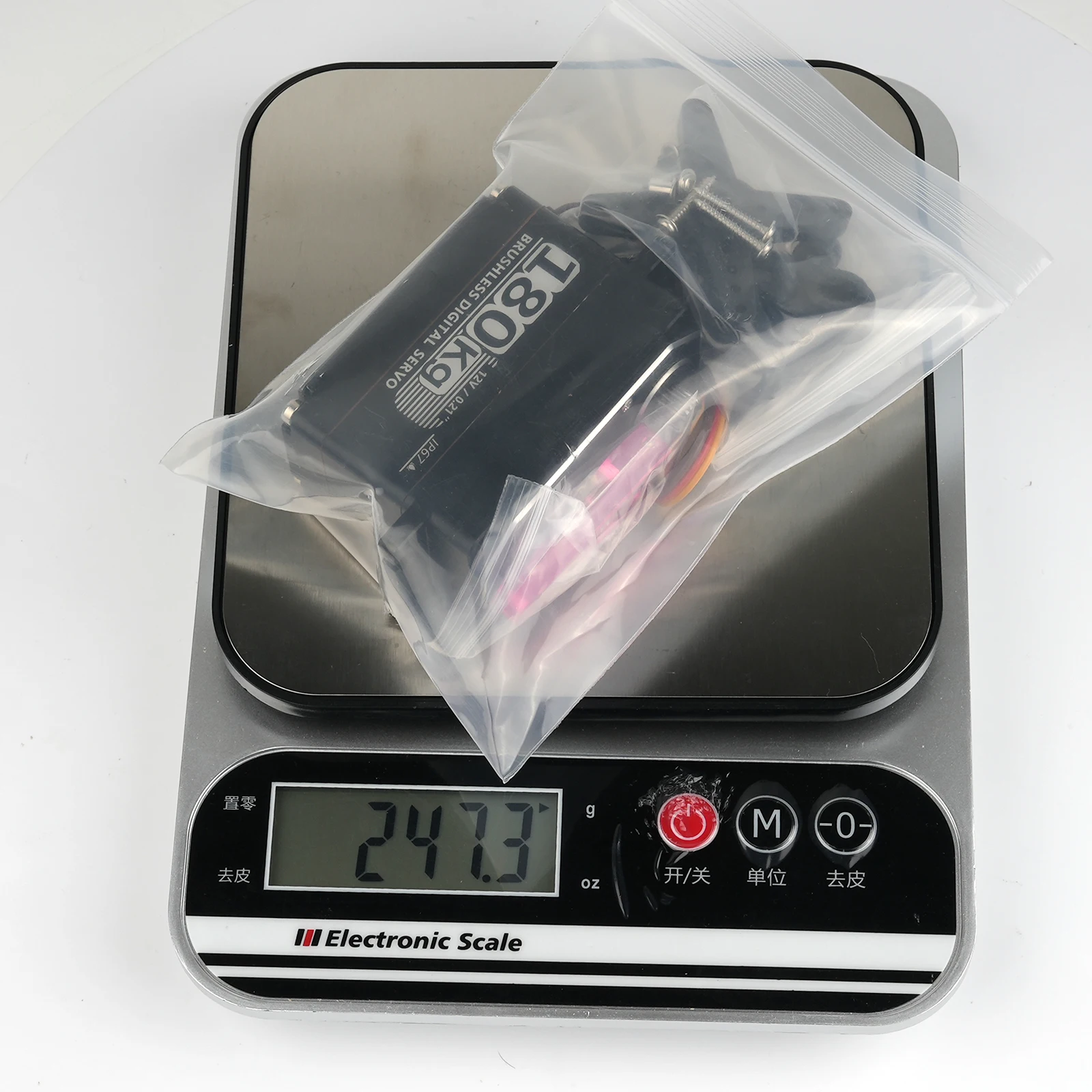 BLS53180-12V 브러시리스 디지털 서보 12V 180KG 고토크 올메탈 방수 IP67 180/270 °   RC 모델/로봇공학용