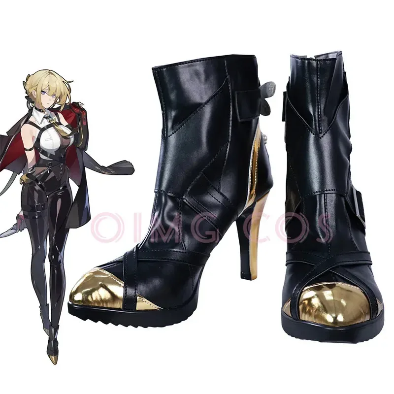 

Zenless Zone Zero Evelyn Chevalier Cosplay Anime Shoes Chinese Style Halloween for men Game