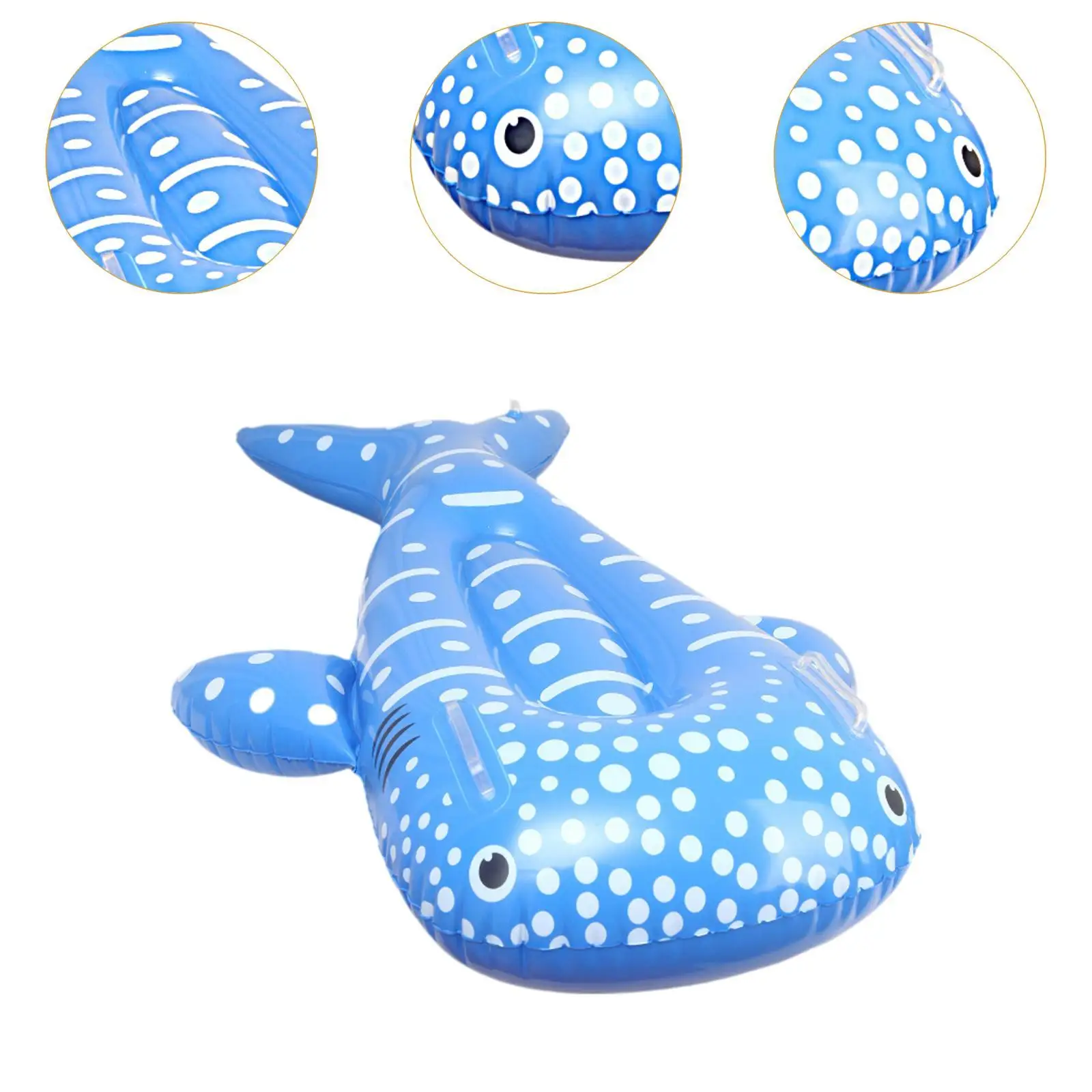 Décoration gonflable de planche de surf de radeau de piscine de baleine pour enfants conception ludique