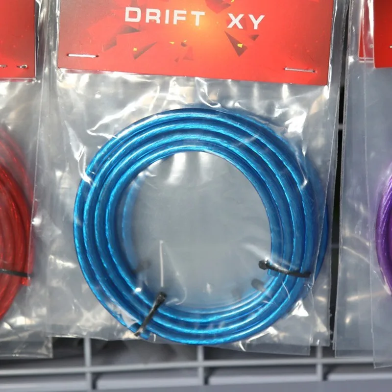 Drift car 12G/AWG -12 silicone line: translucent mood blue/red/purple (about 1 meter)