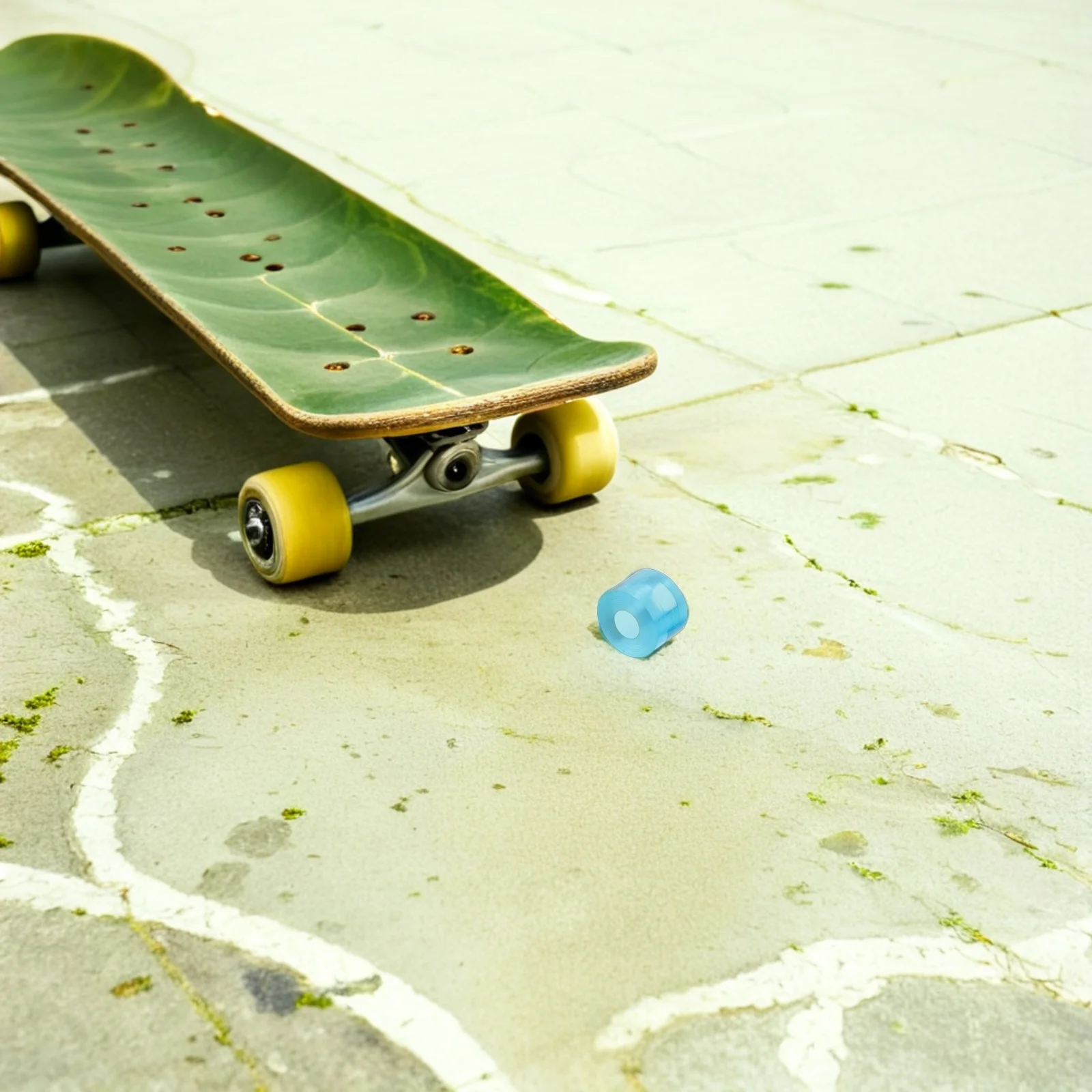 

1 Set Skateboard Bushings Blue Shock Absorption Pads Longboard Truck Pivot Cups Replacement Skate Hardware Kit Outdoor