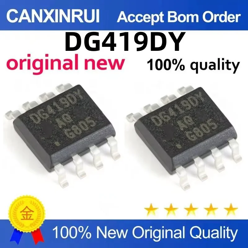 （10 pieces）DG419DY DG419 419DY SOP-8 Precision CMOS Analog Switch IC