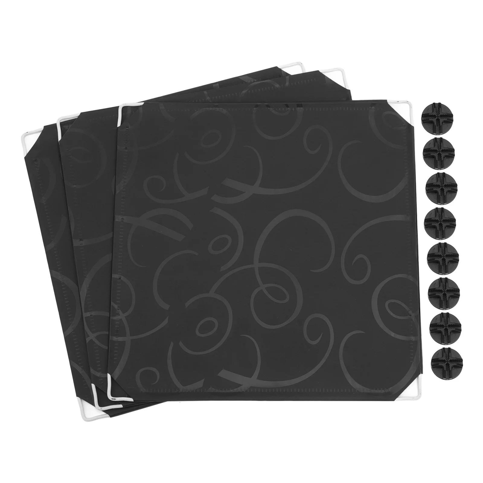 

3Pcs Cat Litter Box Enclosure Splash Guards Practical Break Resistant Cover for Litter Pan Protection Cat Box Enclosure