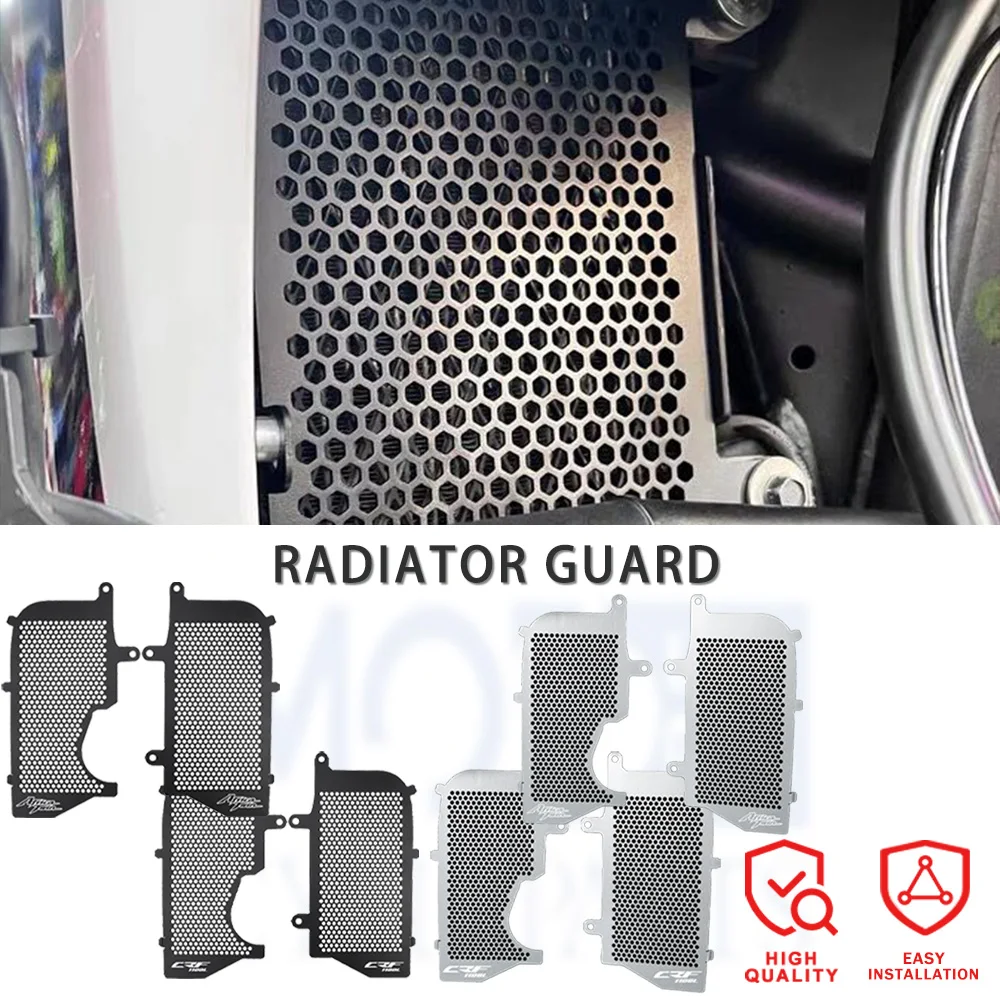 

2025 2024-2020 Motorcycle Radiator Grille Guard Cover For Honda CRF1100L Africa Twin ADV CRF 1100 L Africa Twin Adventure Sports
