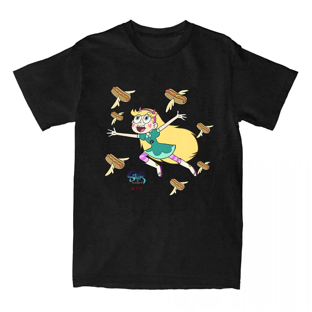 

Star Vs. The Forces of Evil T-shirt Funny Cartoon Anime Graphic Tshirts Cotton Short Sleeve Female T Shirt Unisex Streetwear Tee