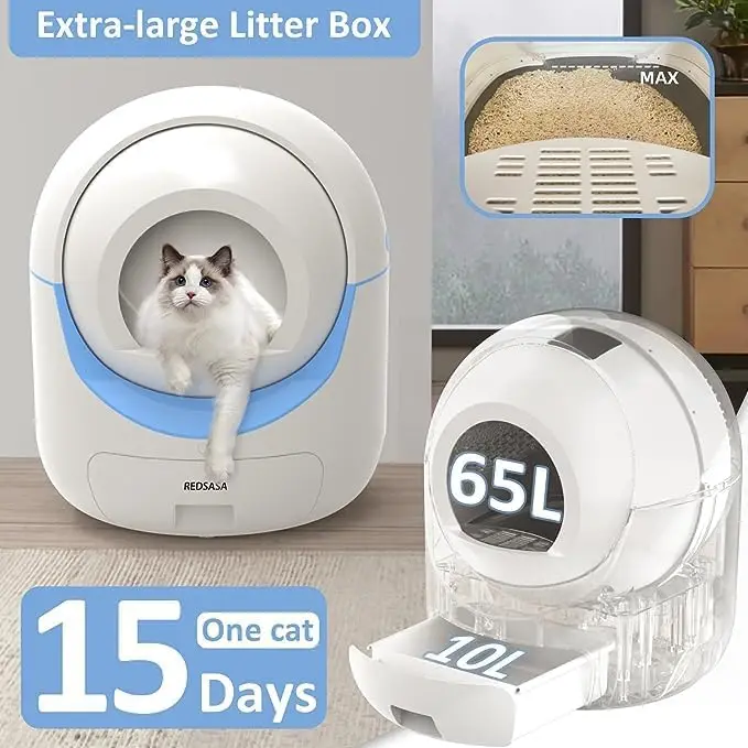 REDSASA Self-Cleaning Litter Box 2