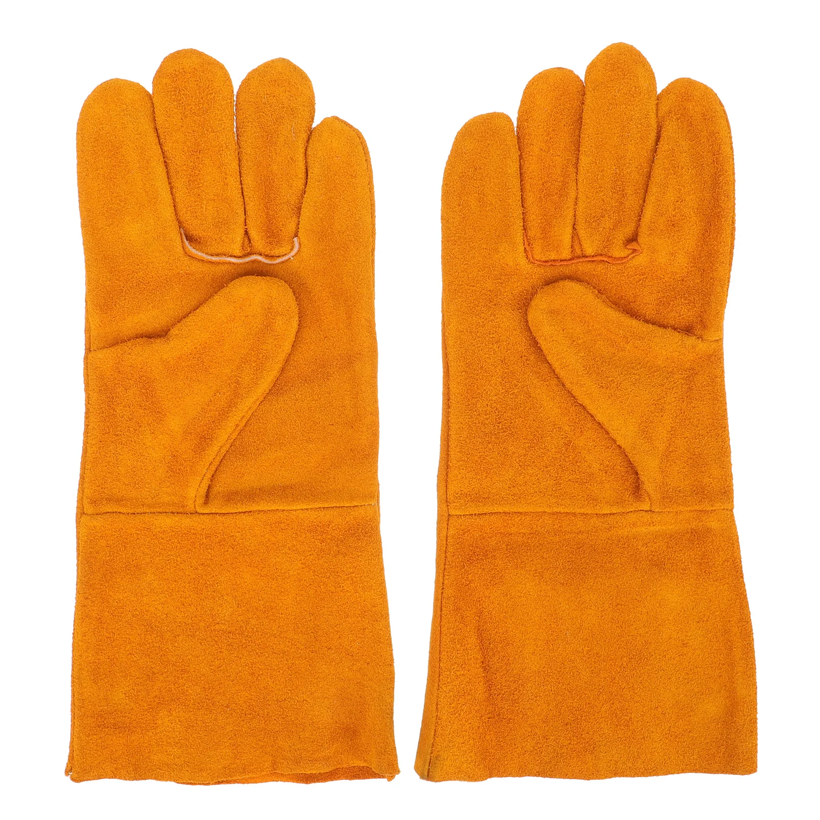 

Garden Gloves Puncture Proof Work Gloves For Pruning Planting Outdoor Gardening Protective Wear Durable Long Tube Cowhide