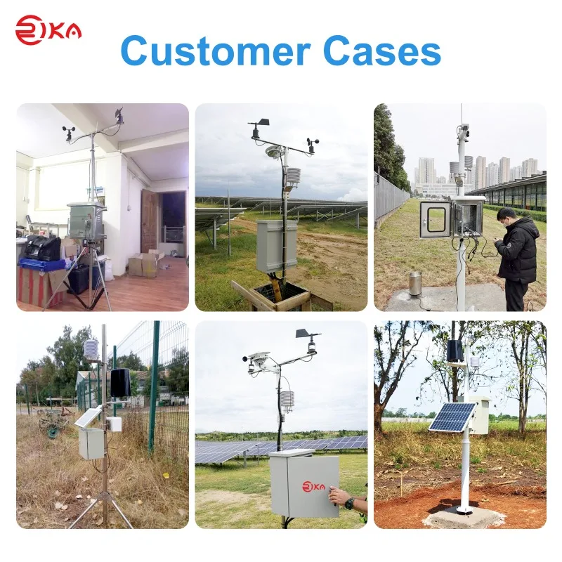 RIKA RK900-01 Outdoor Indoor Wireless Digital Professional Automatic Wifi Weather Station for Sale China Manufacturers