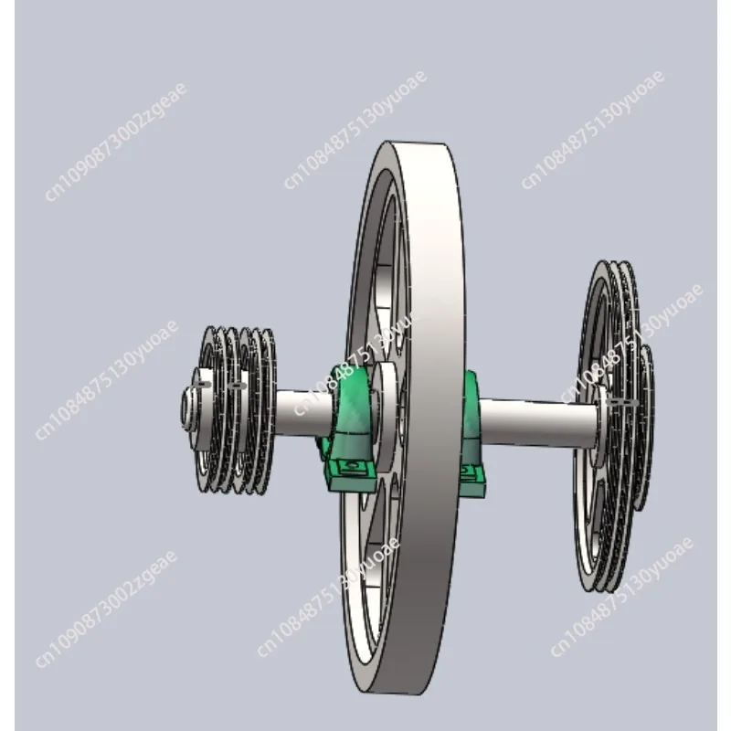 Free energy generator cast iron flywheel pulley suitable for 40kg, 50kg, 65kg 100kg, 200kg