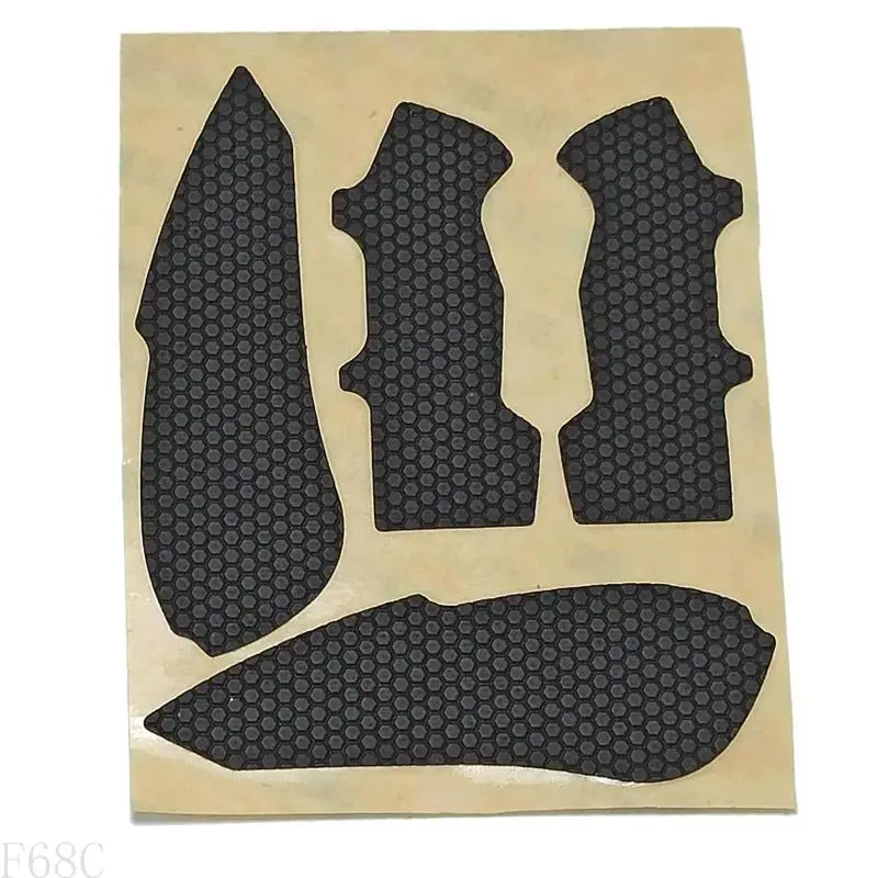 F68CマウススケートサイドステッカーG300 G300Sマウス用の汗抵抗性グリップパッド