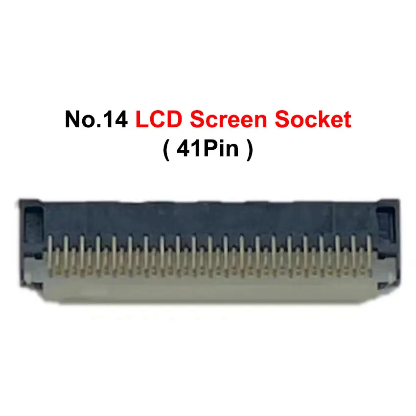 Motherboard Ladeans chluss platine Flach band kabel SD-Kartens teck platz Batterie buchse Joystick Touch LCD-Screem FPC-Anschluss für Switch Lite