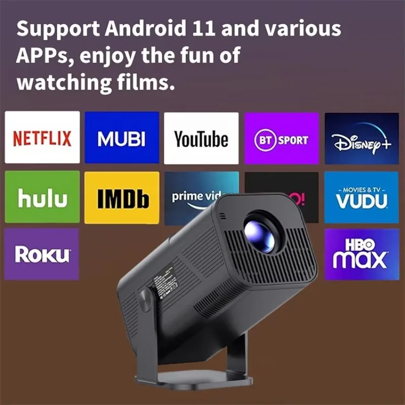 Wholesale 4K Video Projector Full Hd Home Cinema Outdoor Projectors Mini Portable Smart Tv LED Proyector