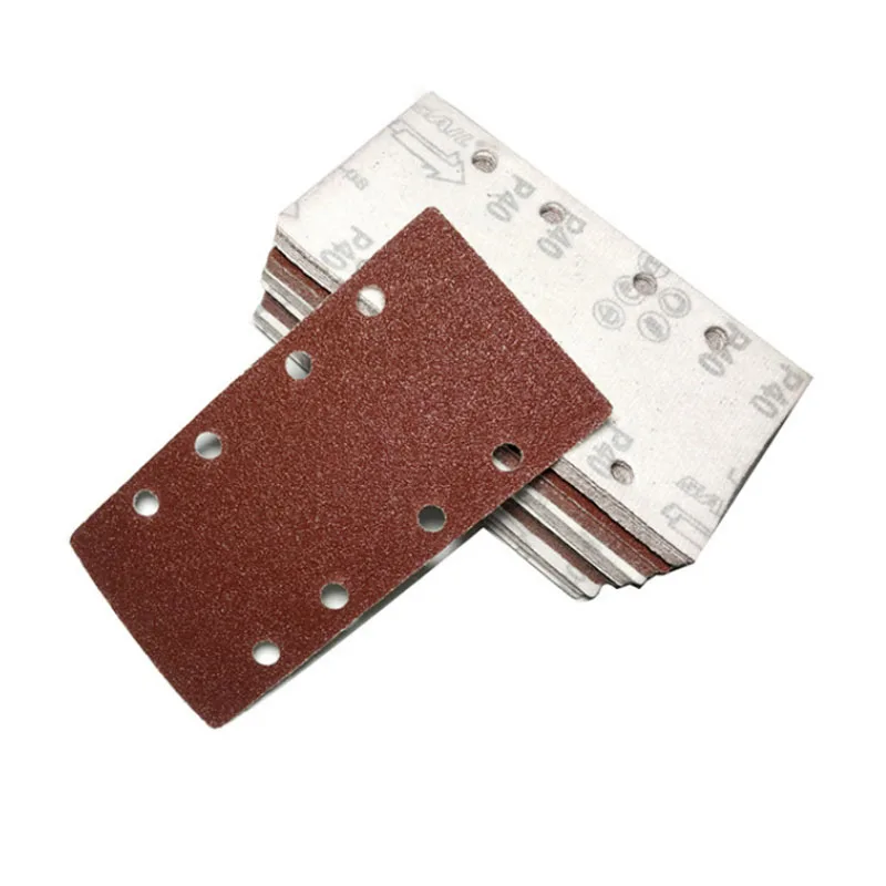 1pc Sandpaper Square Grit Sand Paper 93x185mm Special Shaped Disc Abrasive Stone Glass Grinder For Wood Polish Tools